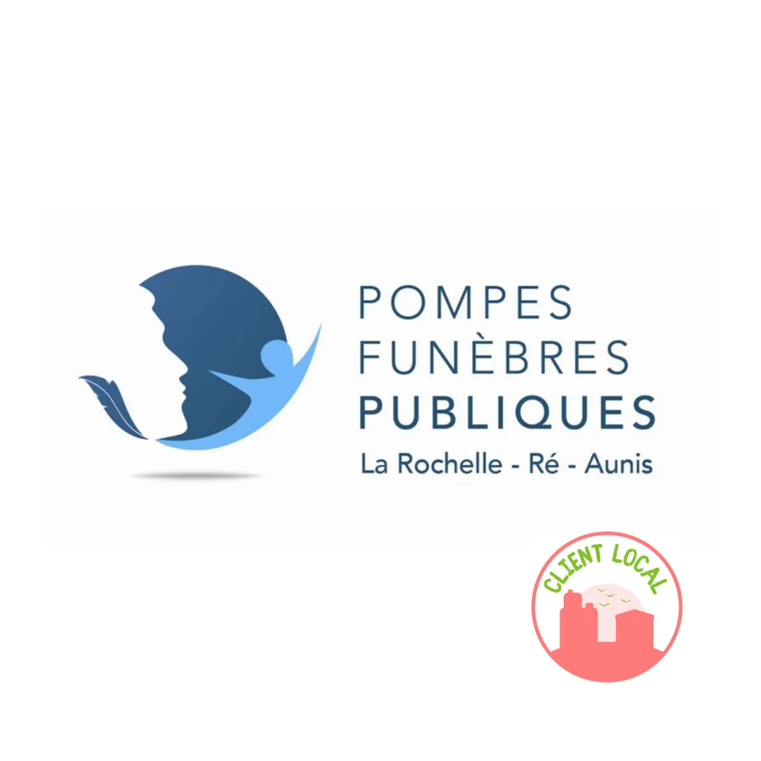 logo pompes funebres publique la rochelle re aunis