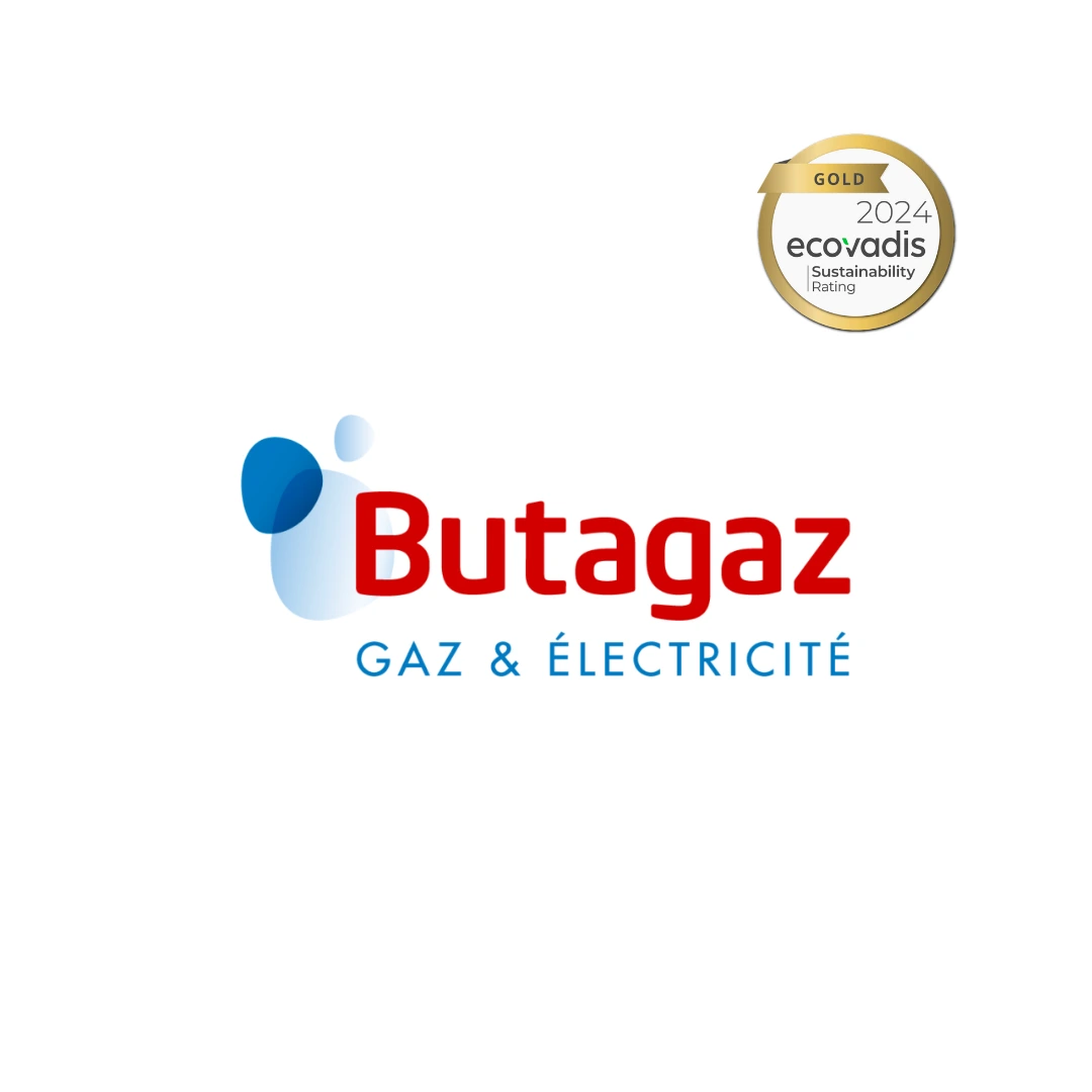 médaille or ecovadis accompagnement ecovadis butagaz