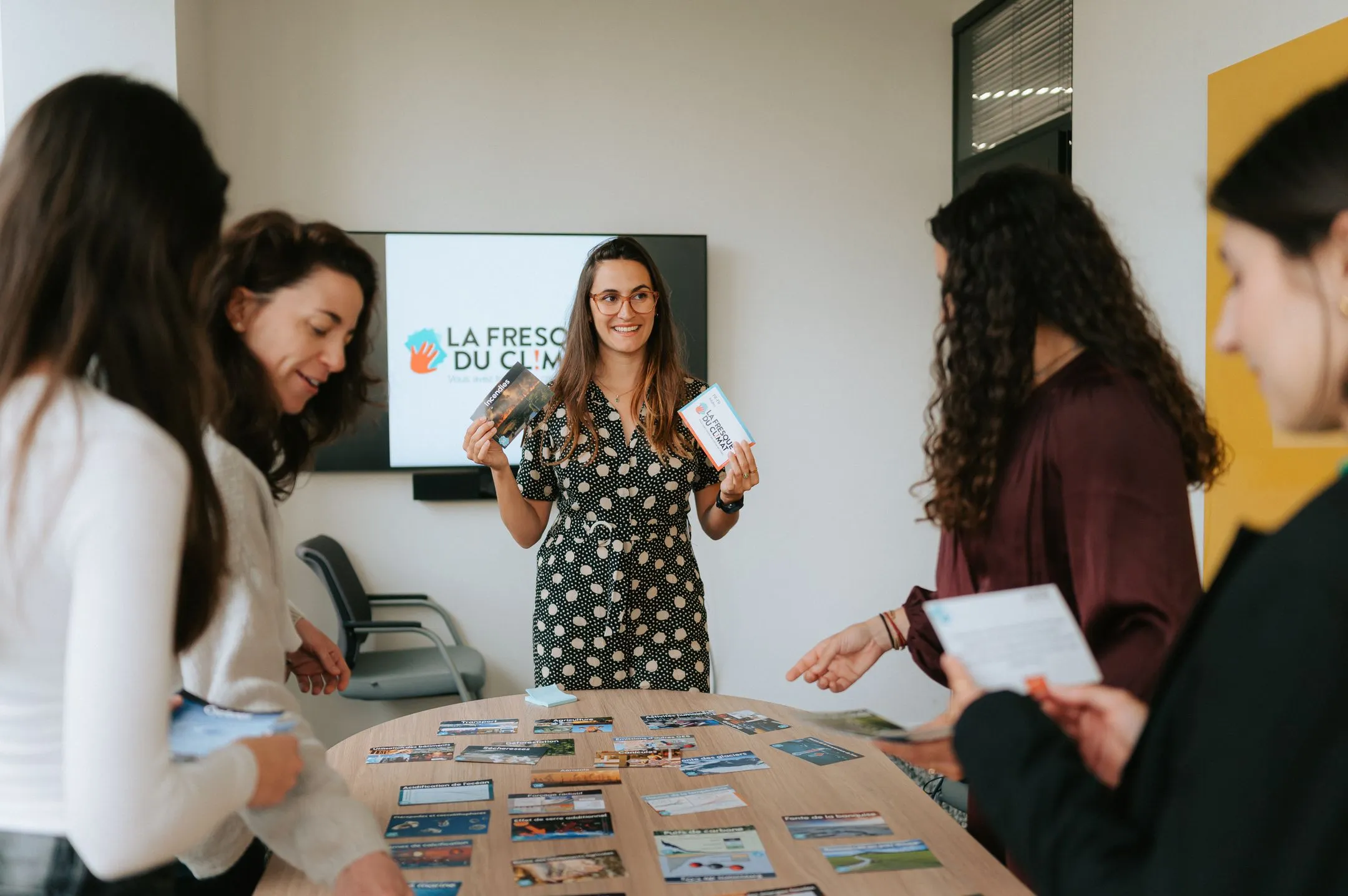 atelier de sensibilisation Charline Prudent Fresque du Climat démarche rse sensibilisation rse