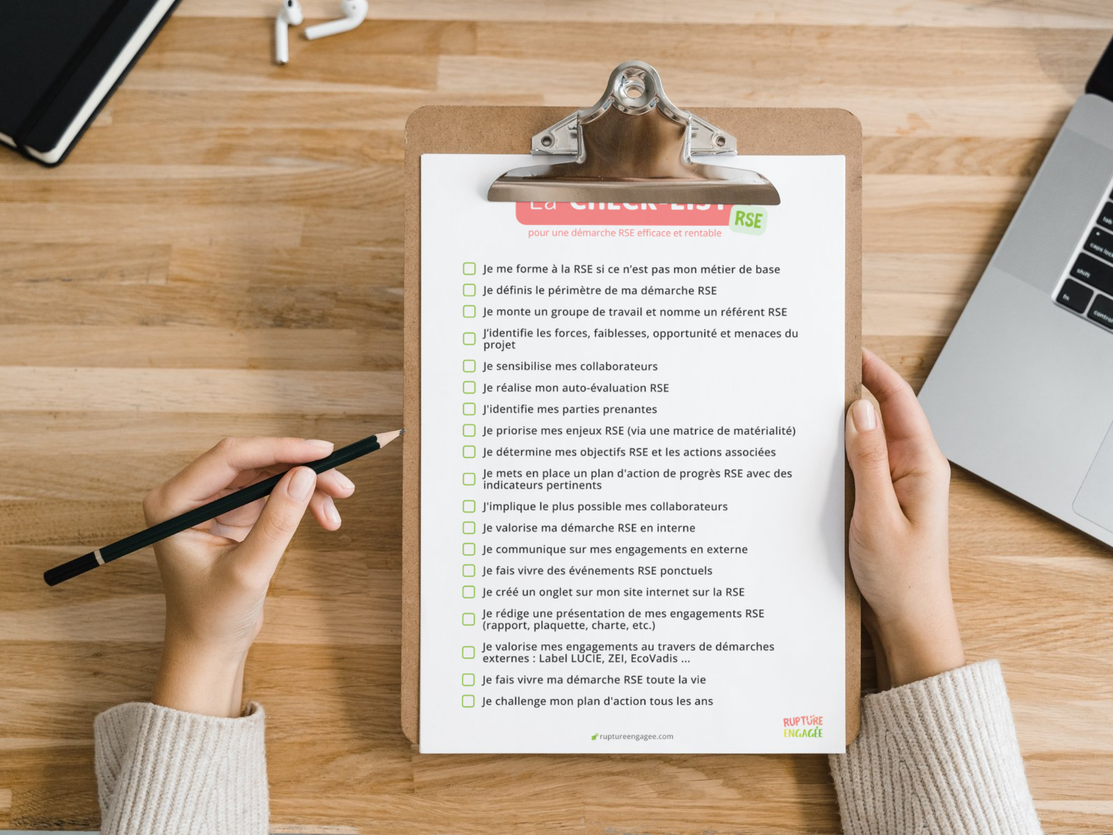 checklist rse checklist à télécharger